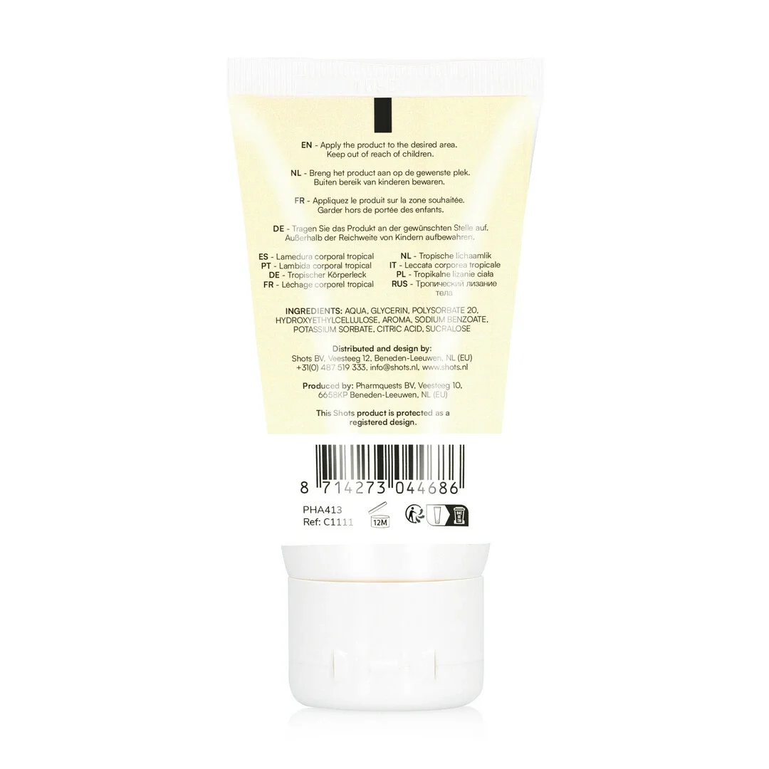 PharmQuests Tropical Body Lick żel do ciała o tropikalnym aromacie 50 ml