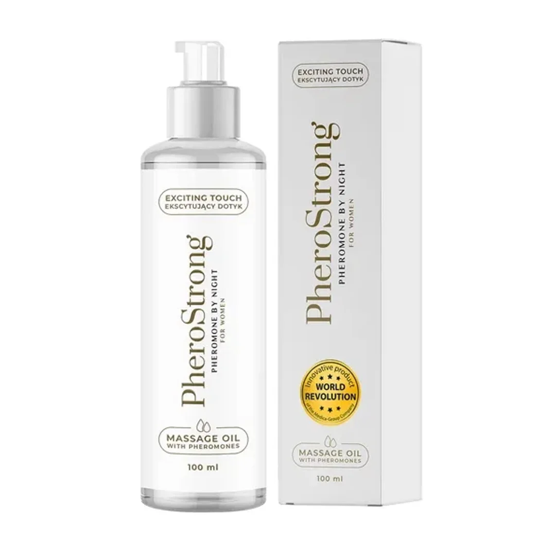 PheroStrong By Night For Women Olejek do Masażu z Nutą Kawy 100 ml