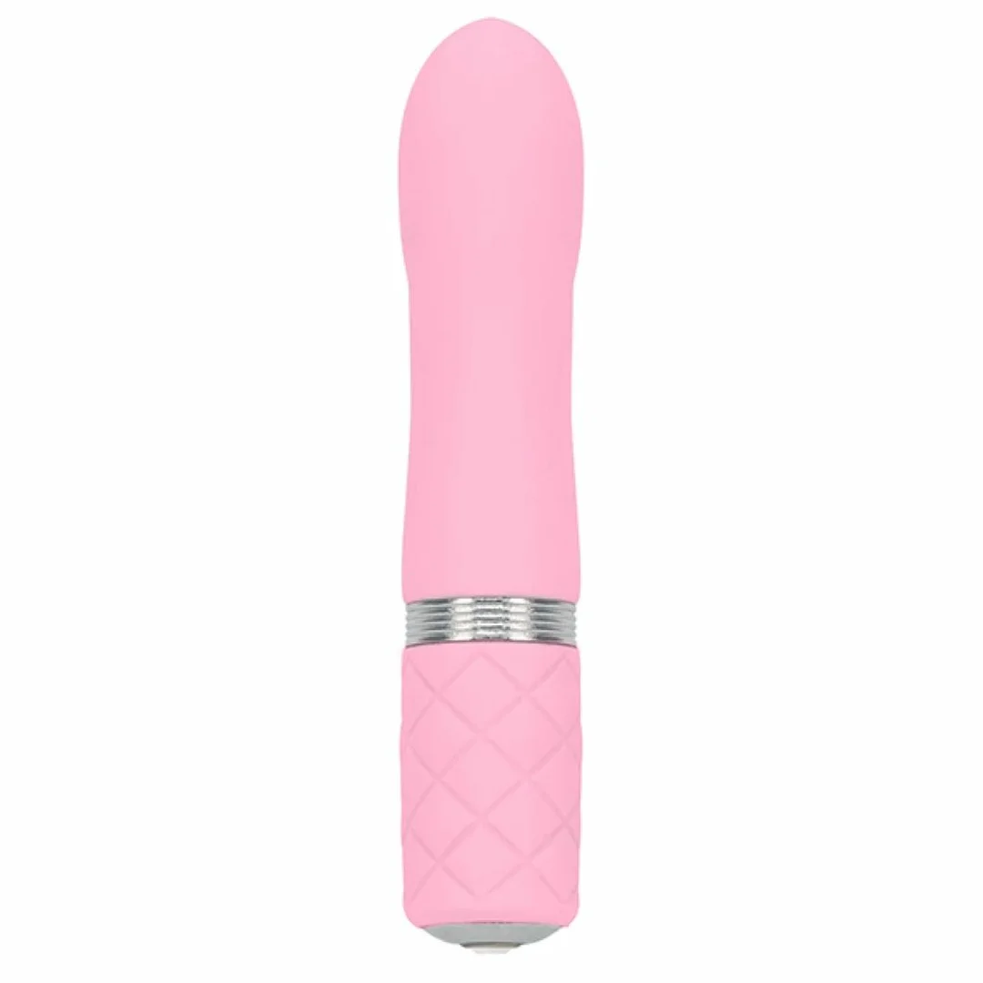 Pillow Talk Flirty Pink - bezprzewodowy masażer silikonowy, kompaktowy