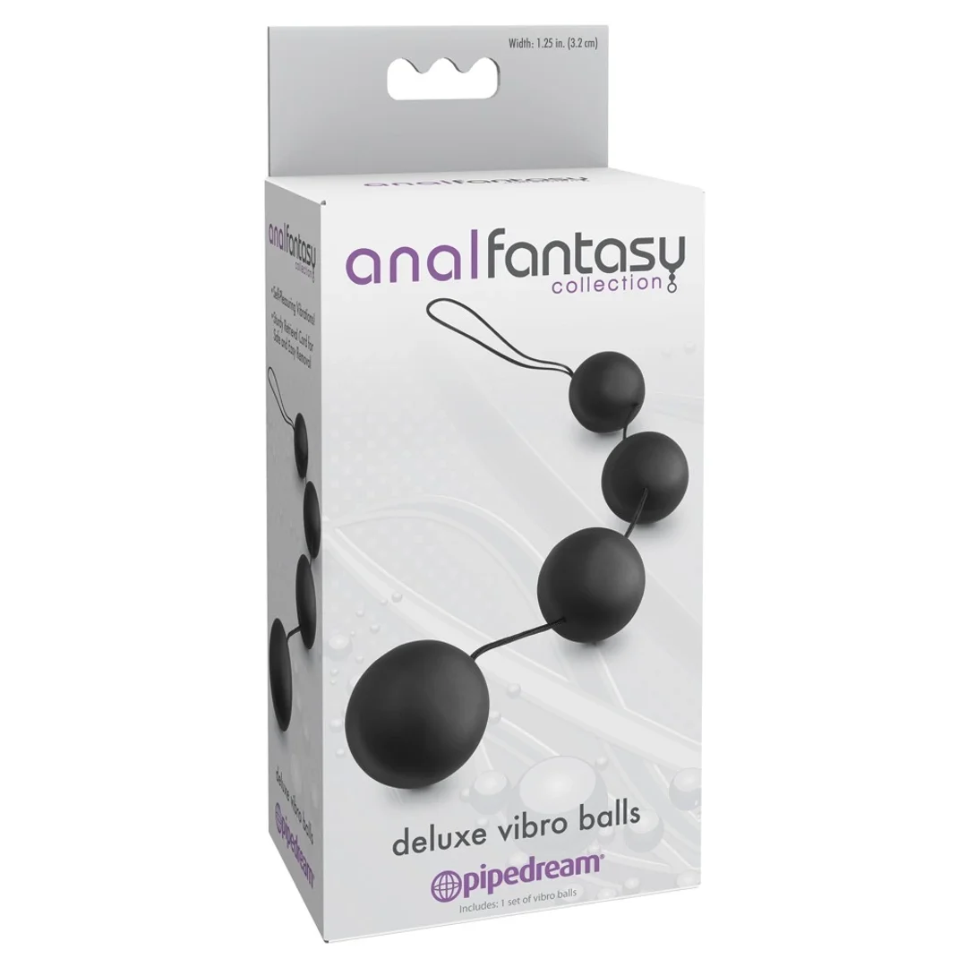 Pipedream Anal Fantasy 4-kulowy treningowy system wibrujący 40 cm