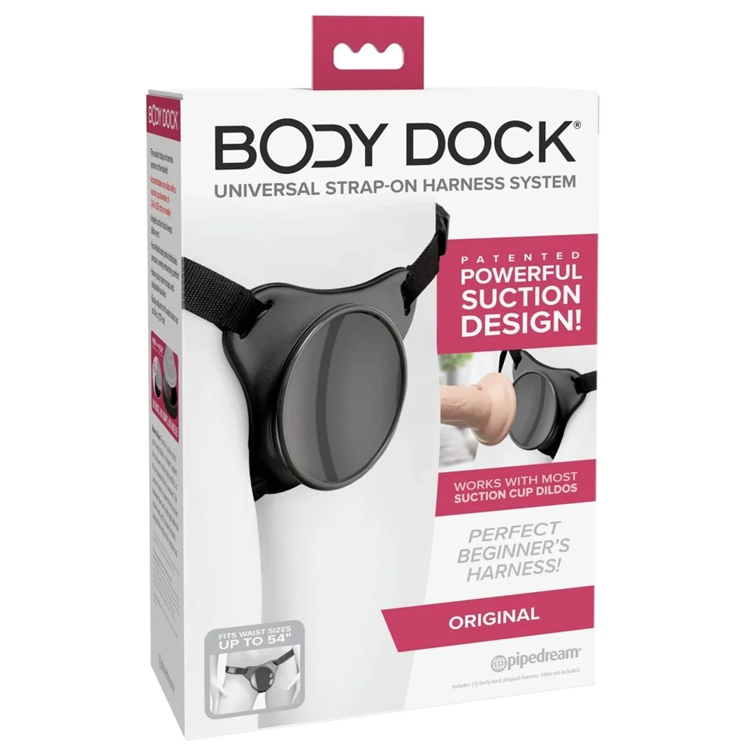 Pipedream Body Dock Original Harness - Regulowana uprząż z systemem dokującym