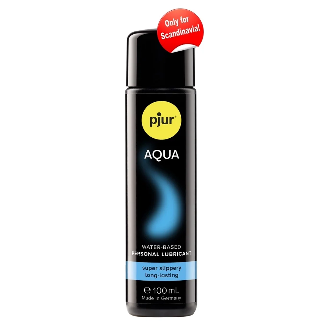 Pjur Aqua 100ml - Lubrykant na bazie wody, bez zapachu, wysoka wydajność