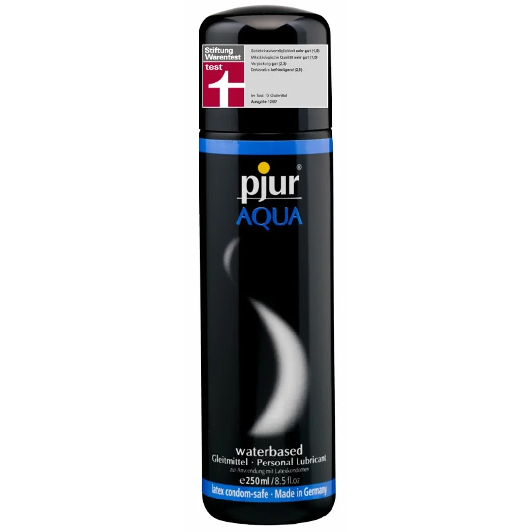 Pjur Aqua Waterbased 250 ml - żel nawilżający klasy premium, bezzapachowy