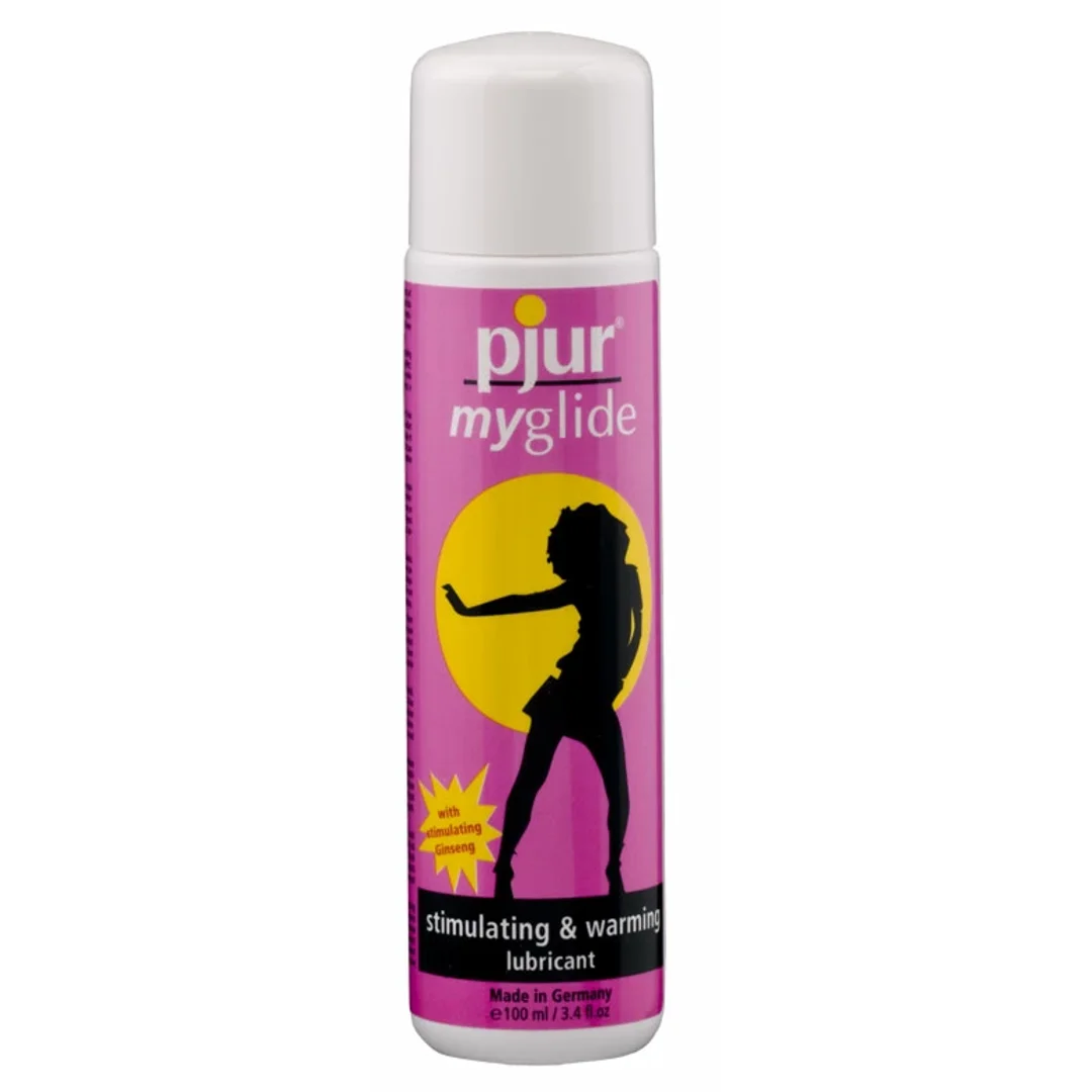 Pjur MyGlide 100 ml - żel intymny na bazie wody z żeń-szeniem, efekt ciepła