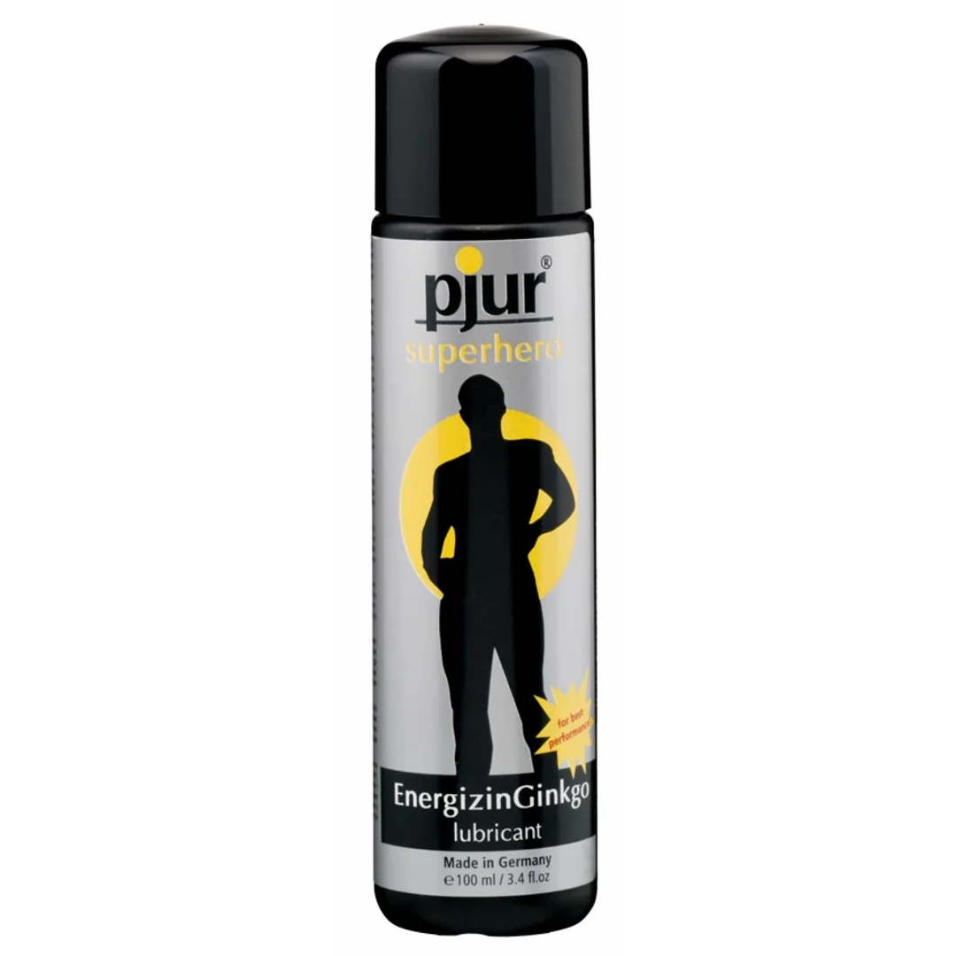 Pjur Superhero Energizing Ginkgo 100ml - żel nawilżający z wyciągiem z miłorzębu