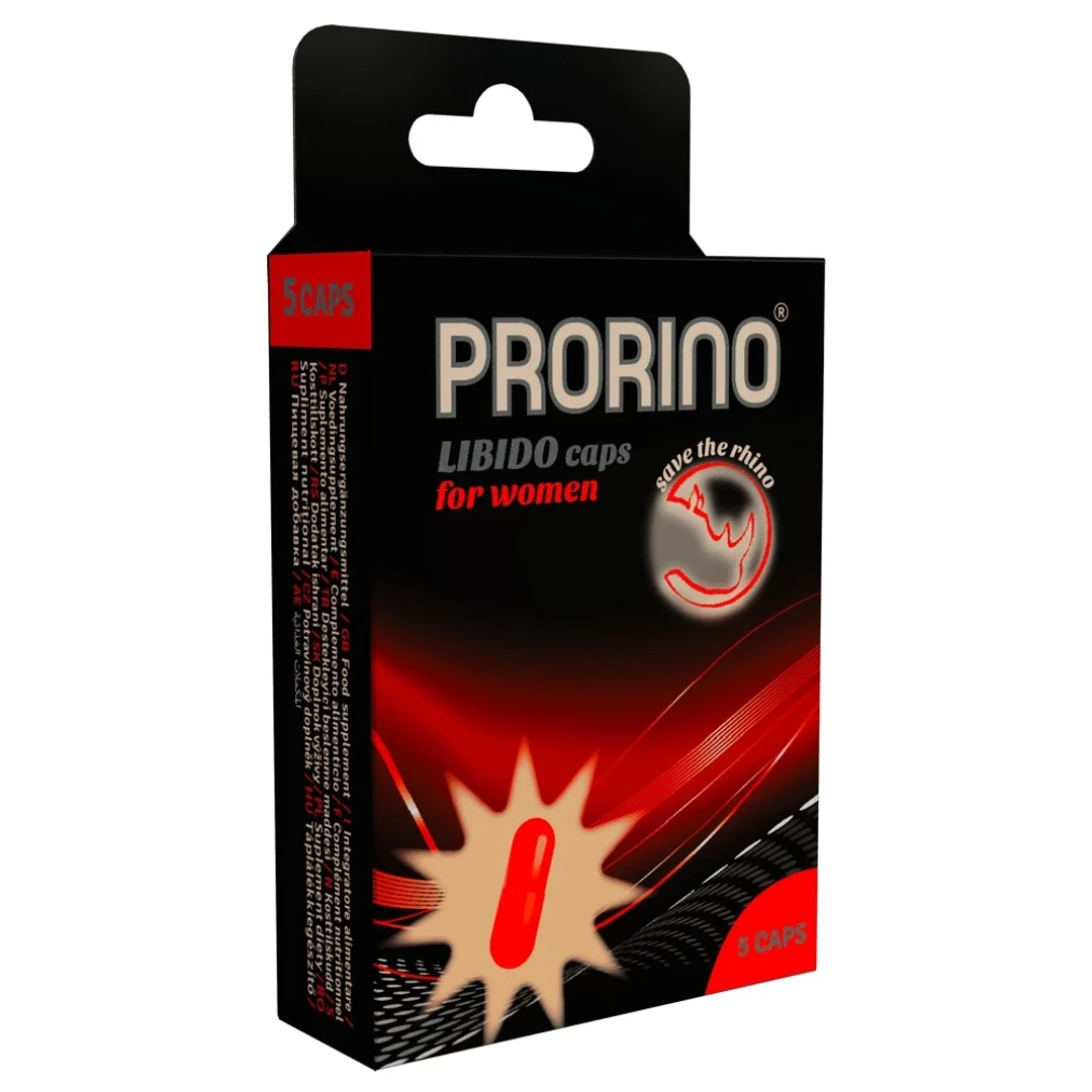 PRORINO Kapsułki dla kobiet 5 szt. suplement diety z ekstraktami