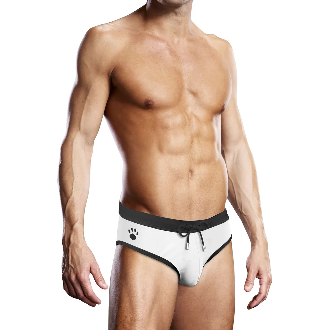 Prowler Swim Briefs białe kąpielowki męskie XL oddychające