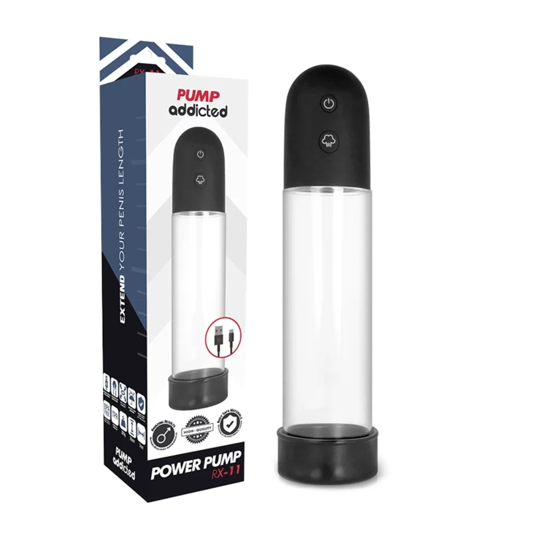 Pump Addicted RX11 Automatyczna pompa prożniowa ABS silikon 29cm