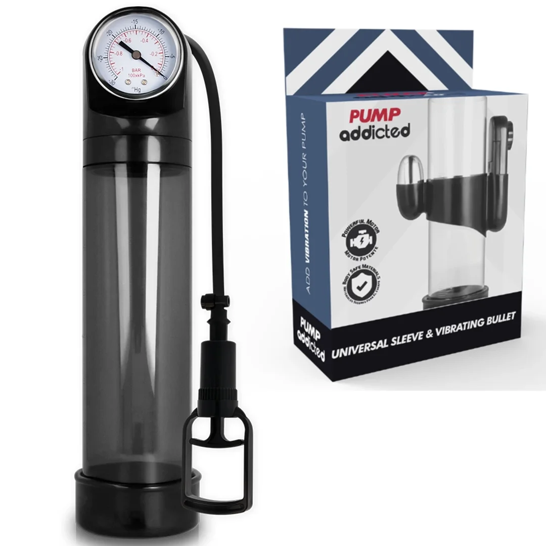 Pump Addicted RX9 Czarny - pompa prożniowa z kalibracją i wibracją