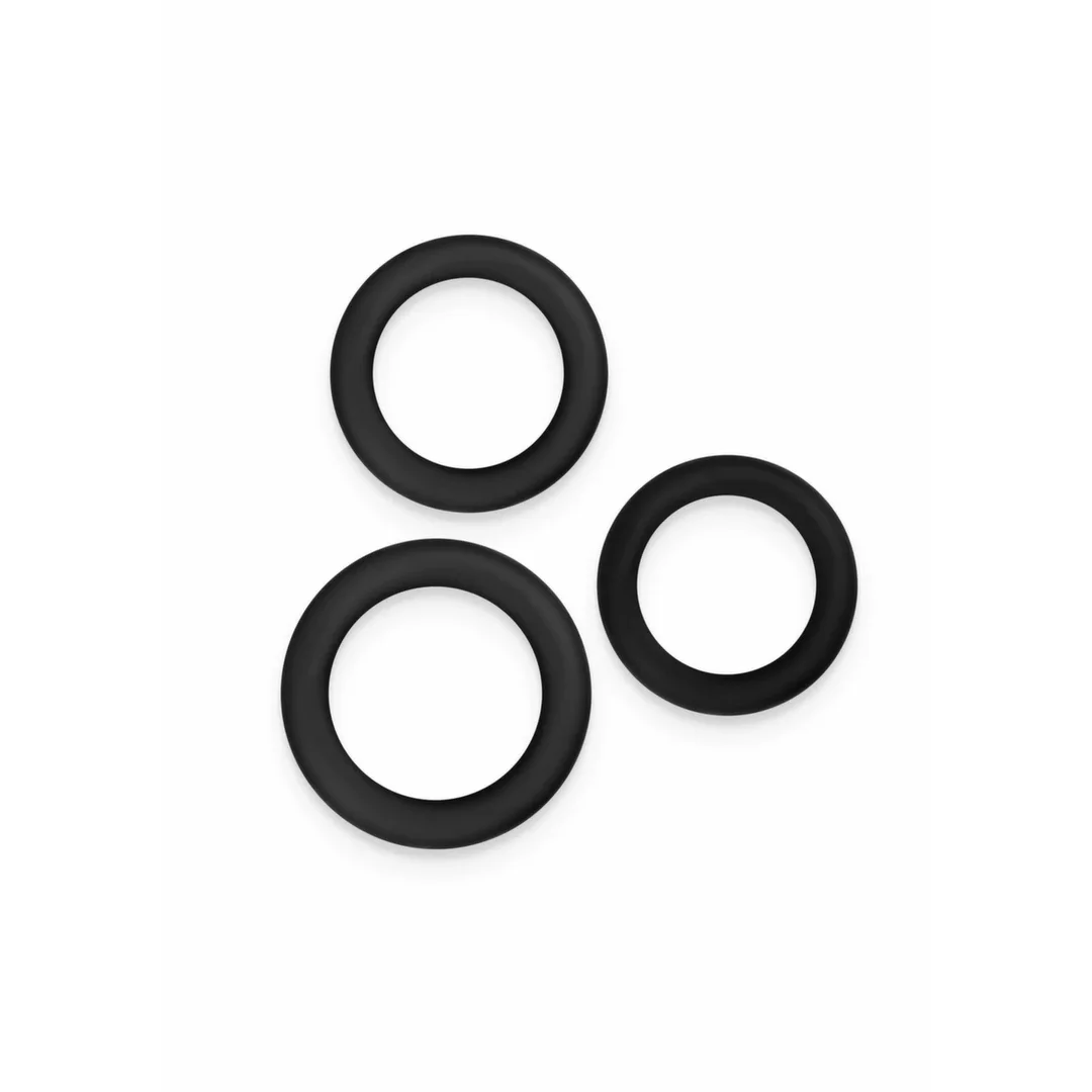 Renegade 3pc Slim Rings silikonowe pierścienie elastyczne 3 rozmiary