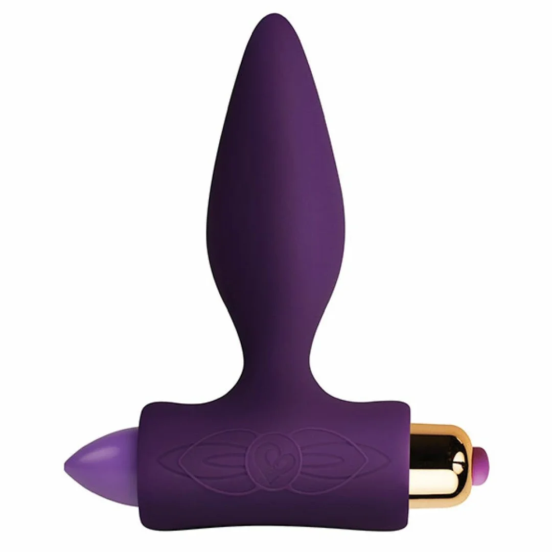 Rocks-Off Petite Sensations Plug Purple - wibrująca maszyna intymna, fioletowa