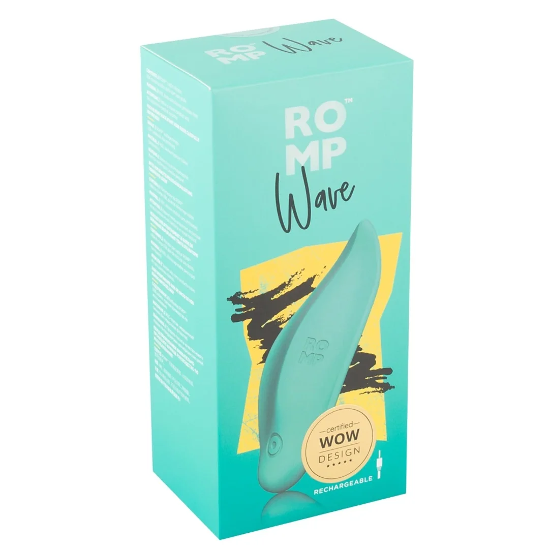 ROMP Wave zielony - kompaktowy model ładowany USB, 10 trybow pracy
