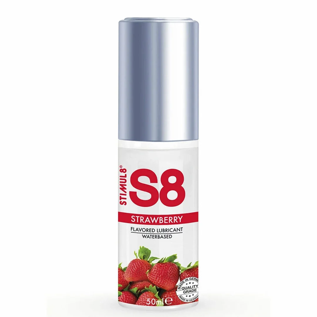 S8 Lubrykant na bazie wody Truskawkowy 50ml bez parabenow