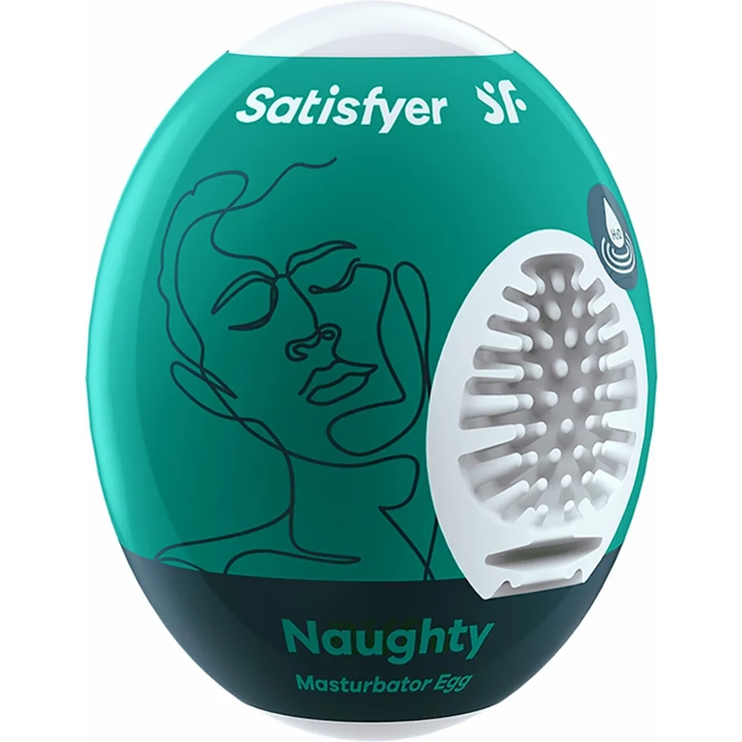 Satisfyer EGGCITED Naughty - elastyczna maszyna intymna Hydro-Active