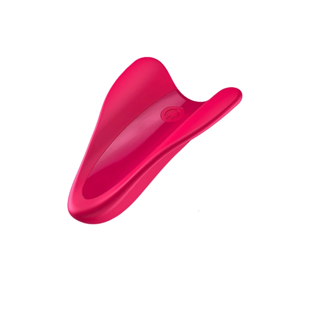 Satisfyer High Fly - Kompaktowa Maszyna Intymna na Palec, Żołta