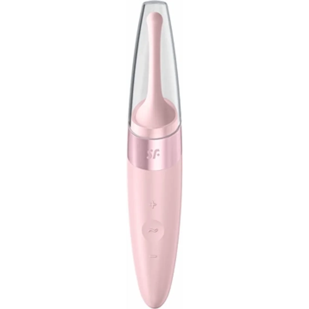 Satisfyer Twirling Delight precyzyjny aplikator wibracyjny USB biały