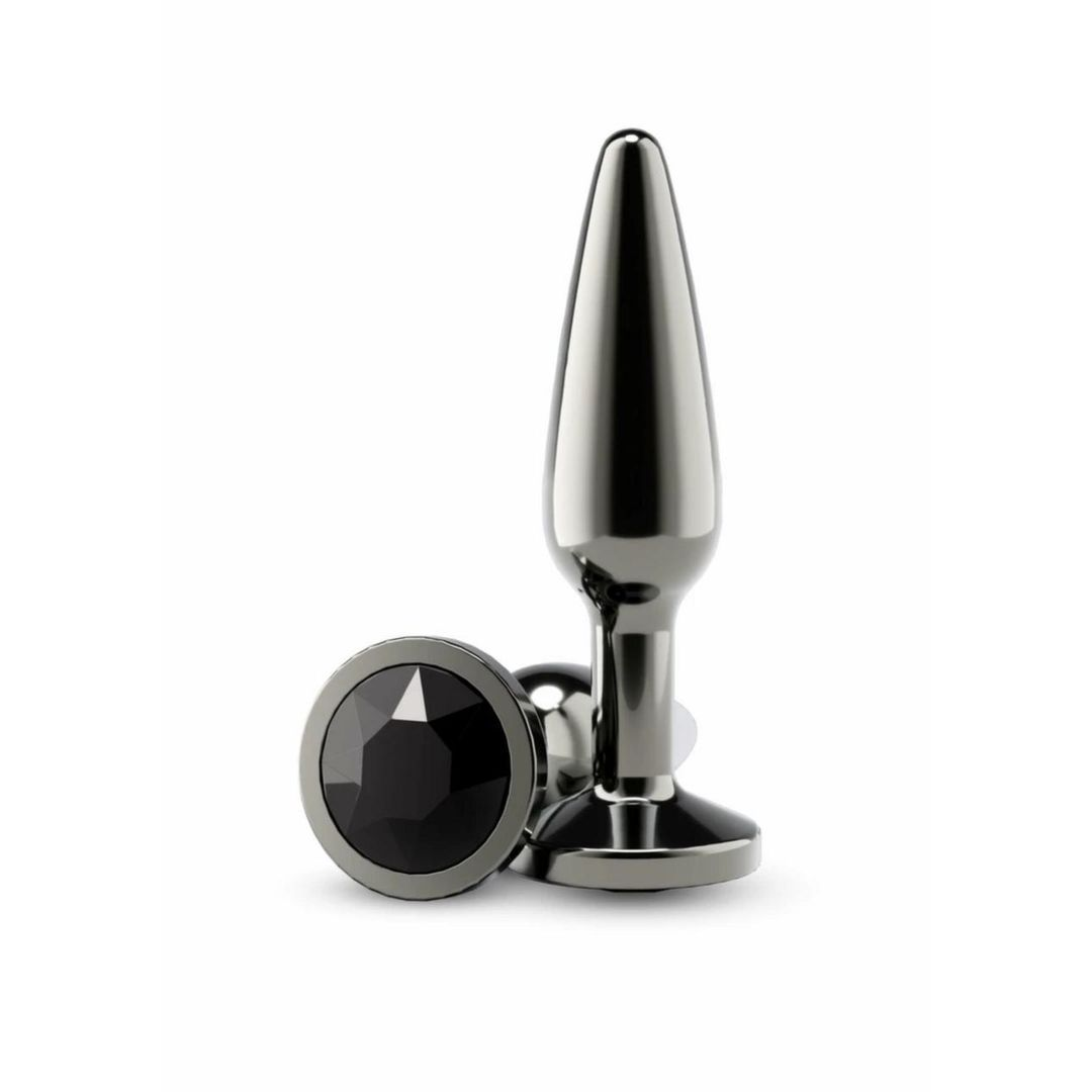 nsnovelties Tapered Plug Medium aluminiowy chromowany średni rozmiar