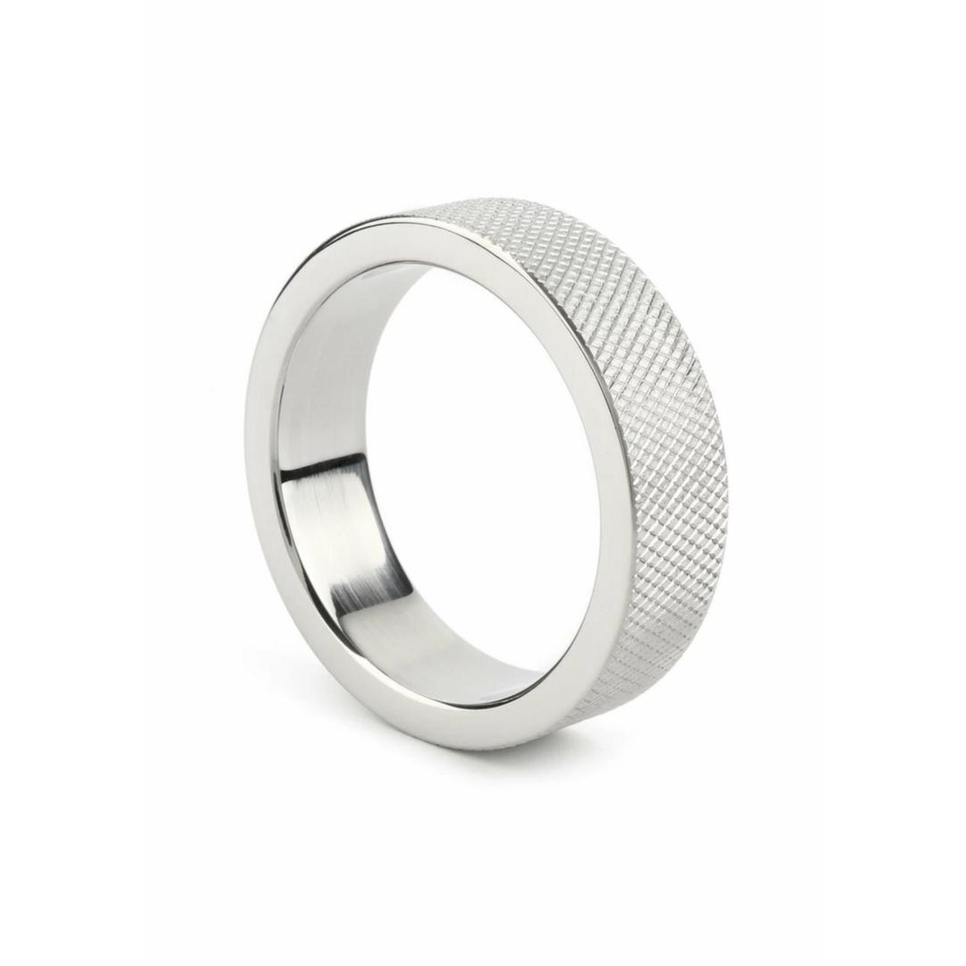 Mr. Steel CrissCross C-Ring 45mm stalowy pierścień anatomiczny
