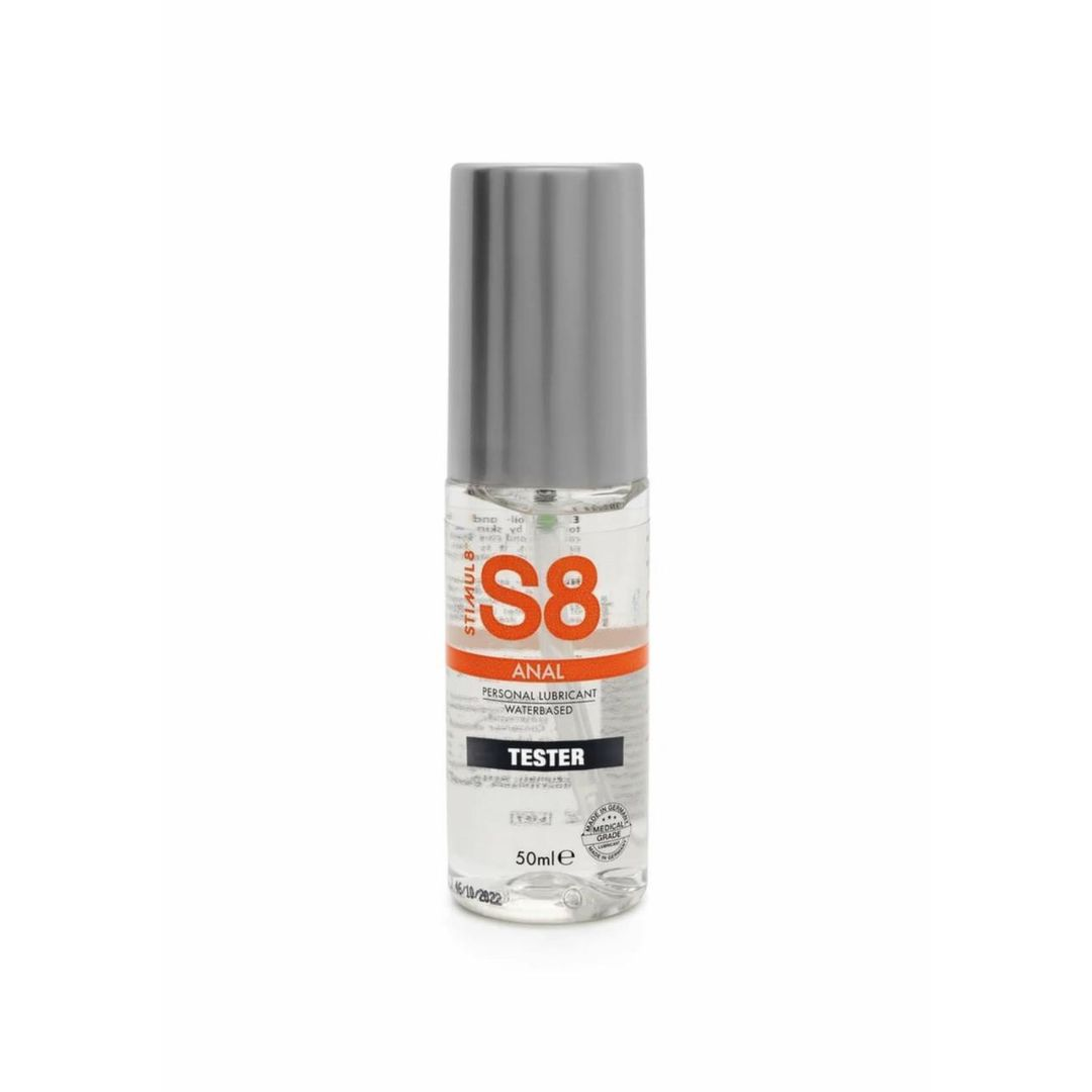 S8 Anal Lubricant 50ml Tester - żel nawilżający wodny, probka