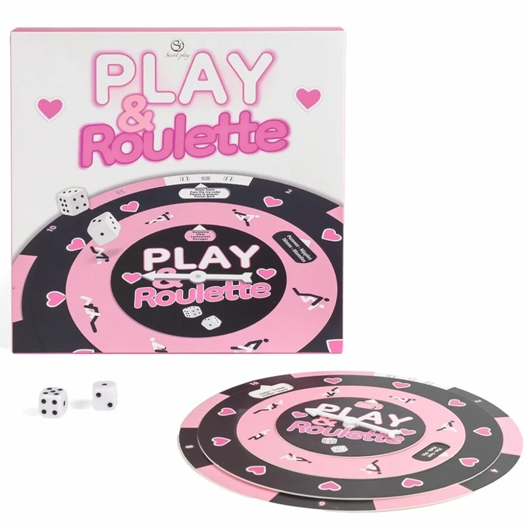 Secret Play Gra planszowa Play & Roulette - ruletka i kości, wielojęzyczna