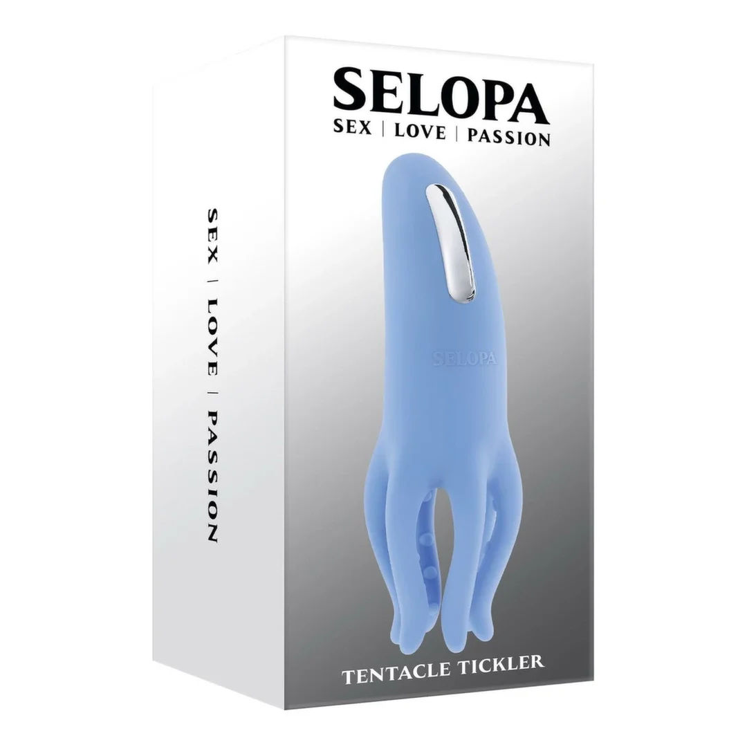 SELOPA Tentacle Tickler silikonowy masażer z 6 ramionami, 10 trybow, USB