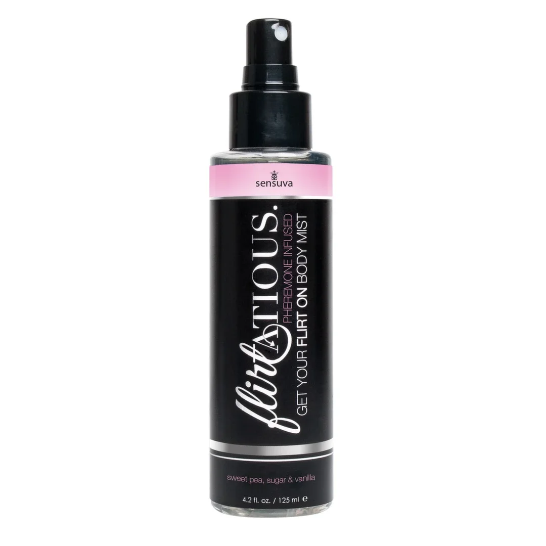 Sensuva Flirtatious Mgiełka do ciała Vanilla Sugar & Sweet Pea 125 ml