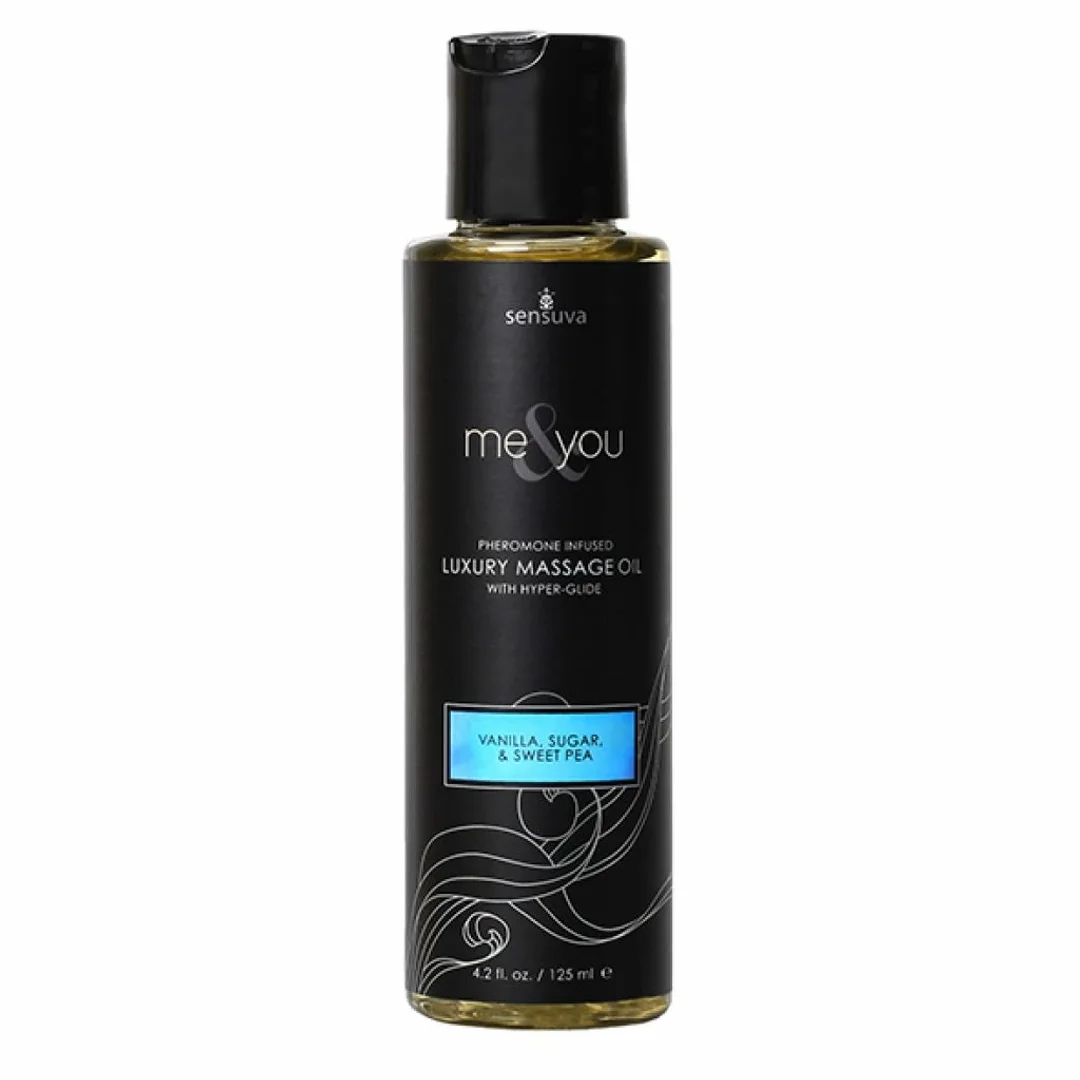 Sensuva Me & You Olejek do Masażu 125ml Wanilia Cukier Groszek Pachnący