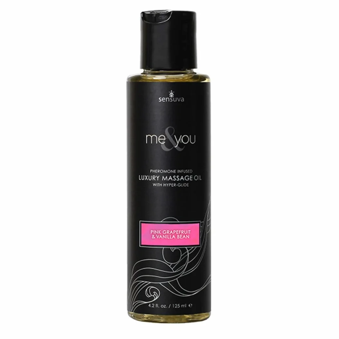 Sensuva Me & You Olejek do masażu Grejpfrut & Wanilia 125 ml