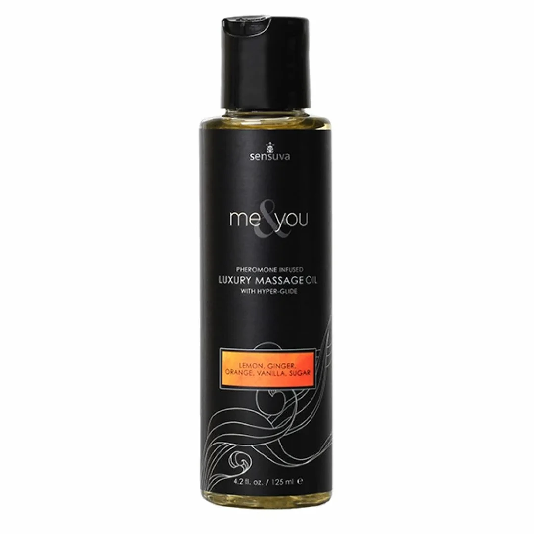 Sensuva Me & You Olejek do Masażu Lemon Vanilla 125 ml