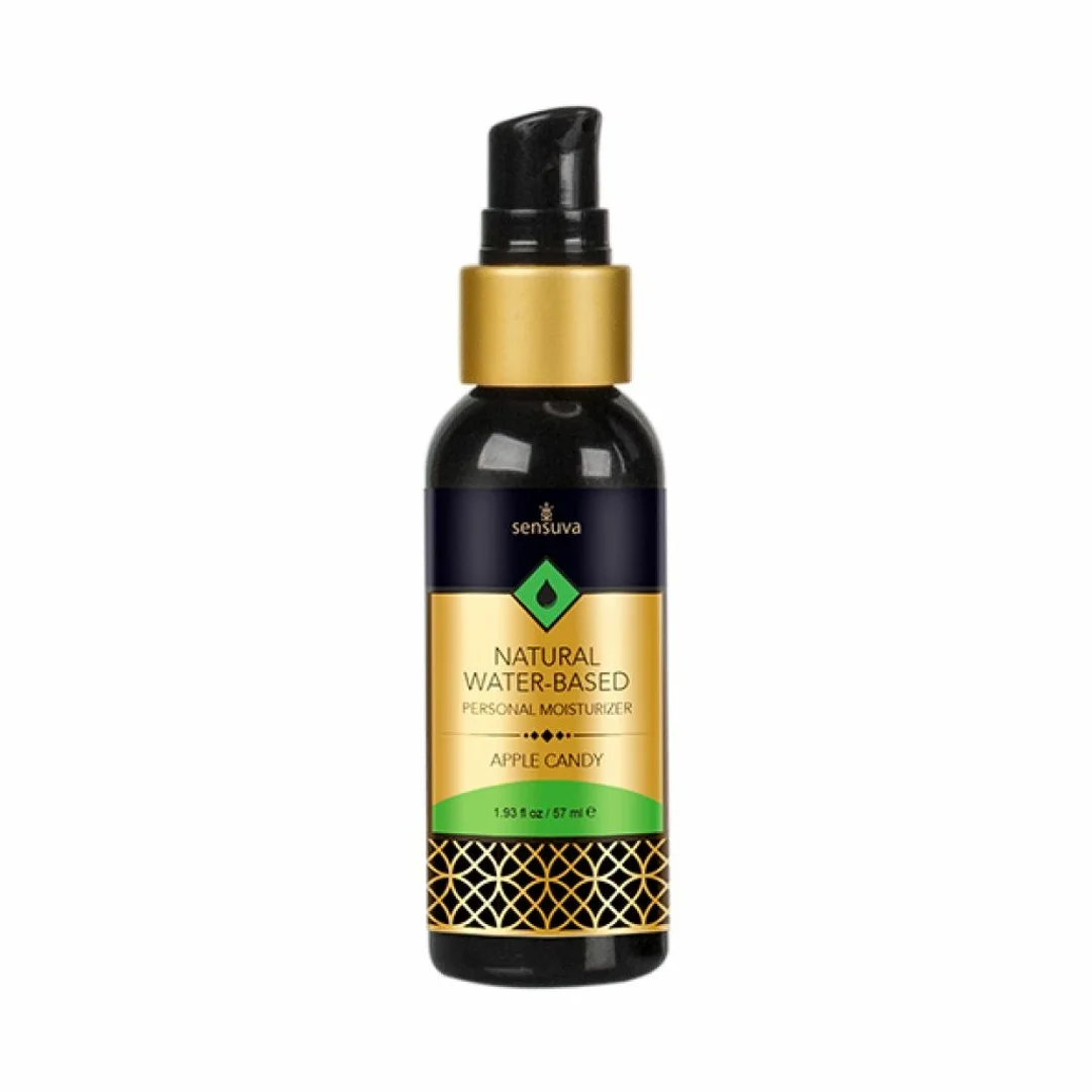 Sensuva Natural Water-Based Lubrykant Apple Candy 57ml - nawilżający żel o zapachu jabłkowej słodyczy