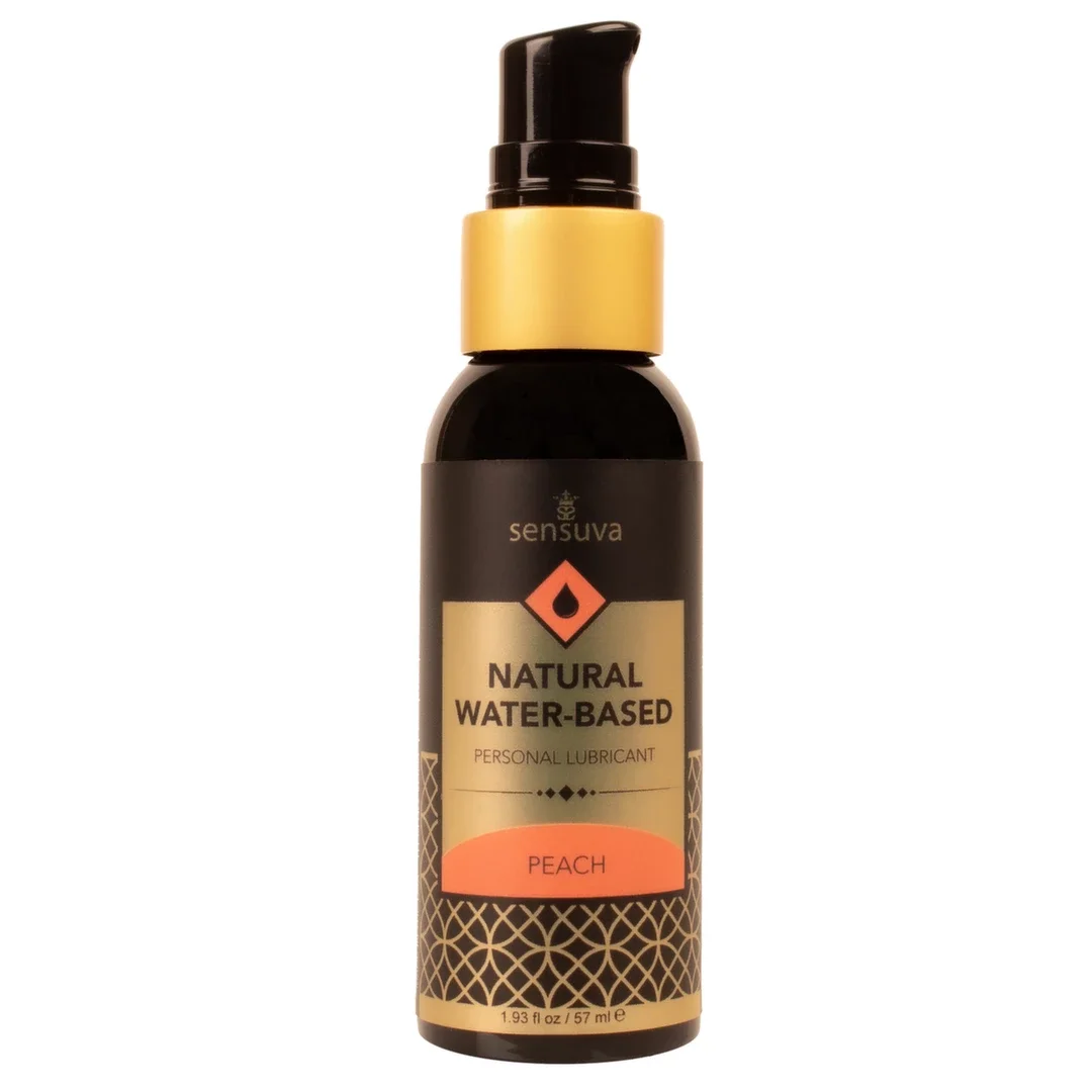 Sensuva Natural Water-Based Peach 57ml - żel nawilżający brzoskwiniowy