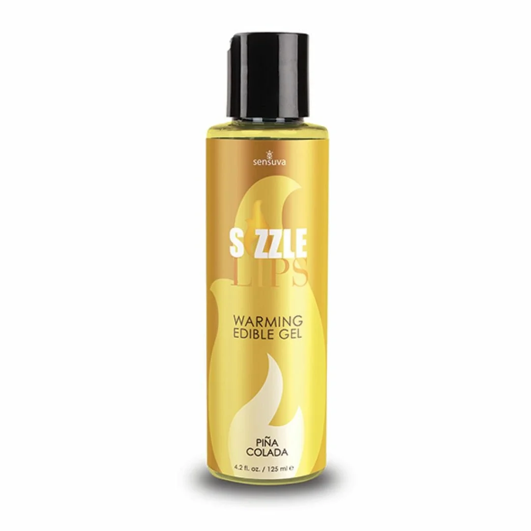 Sensuva Sizzle Lips Pinacolada żel rozgrzewający jadalny 125ml