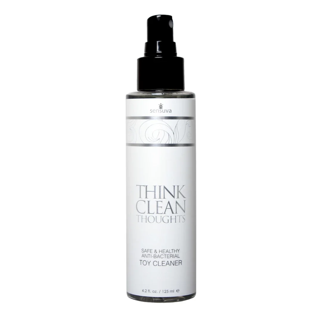 Sensuva Think Clean Thoughts spray czyszczący 125ml - delikatny skład