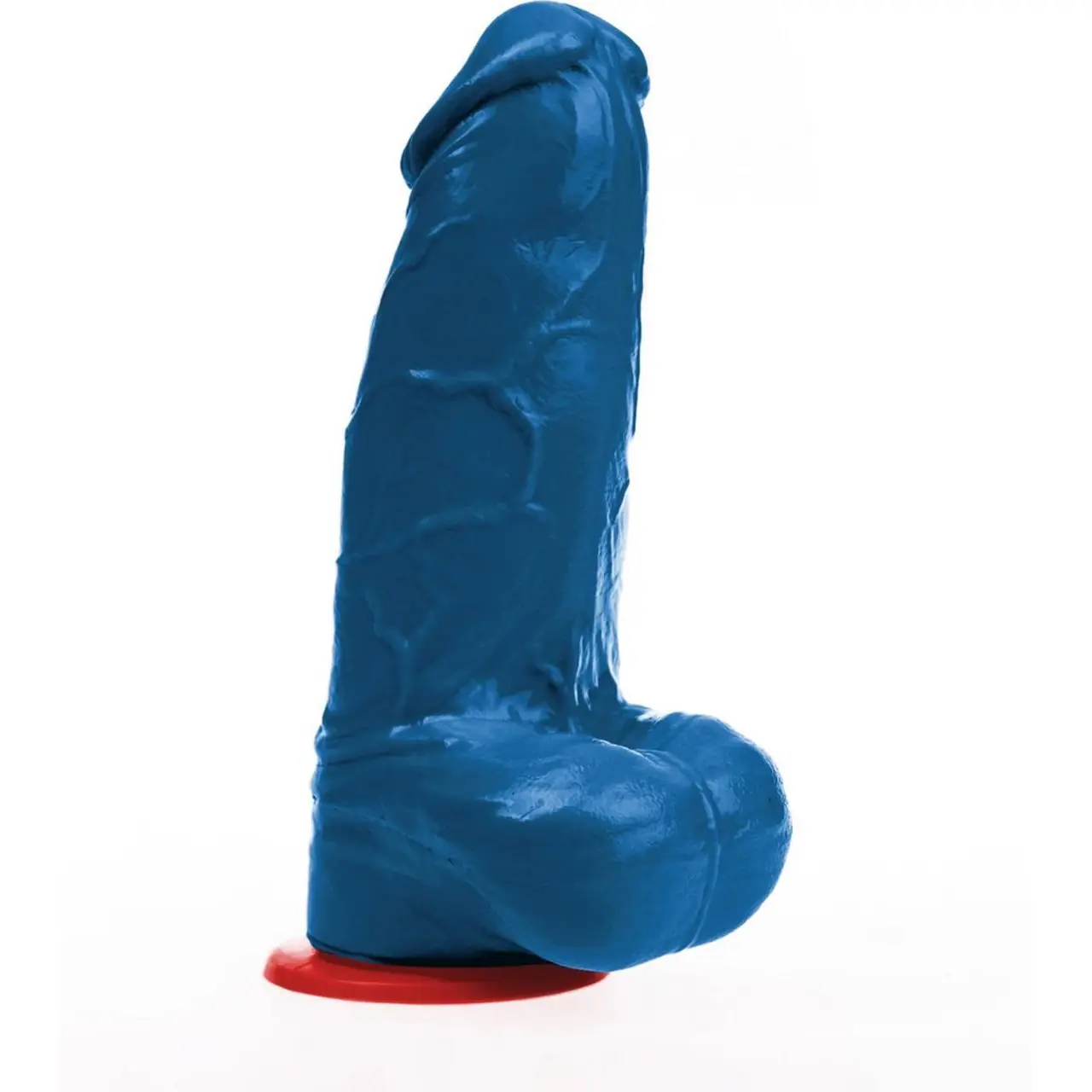 Fuck & Fist Freyr L Model Blue 18 cm - Model anatomiczny z przyssawką PVC