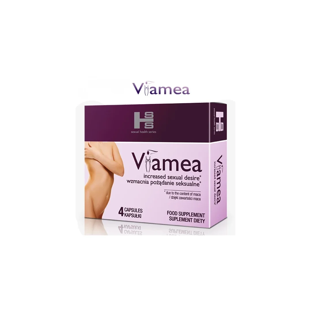 SHS Viamea 4 kapsułki - Suplement dla kobiet, naturalny skład, 4 sztuki