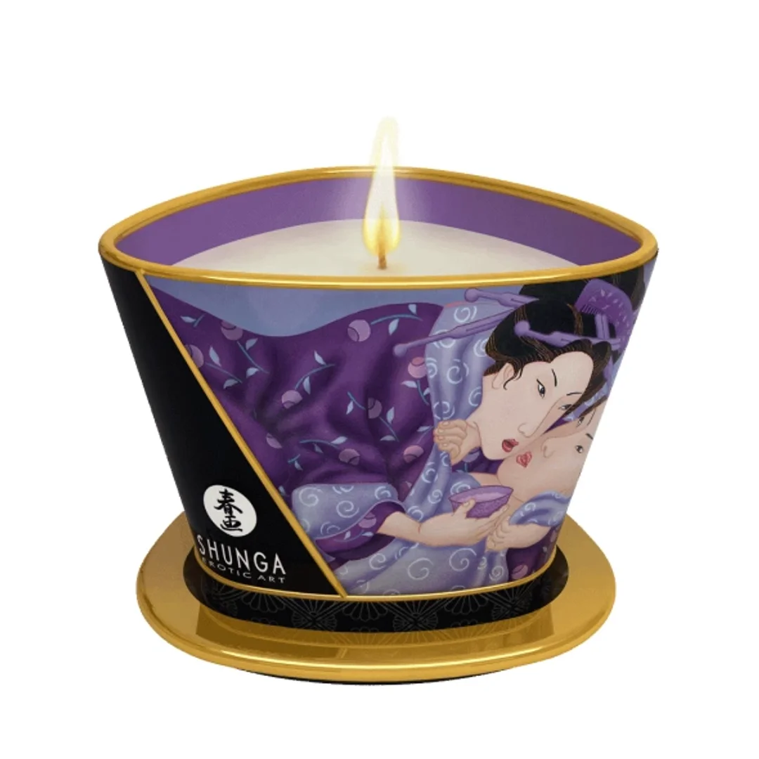 Shunga Libido Exotic Fruits świeca do masażu 170 ml naturalna soja