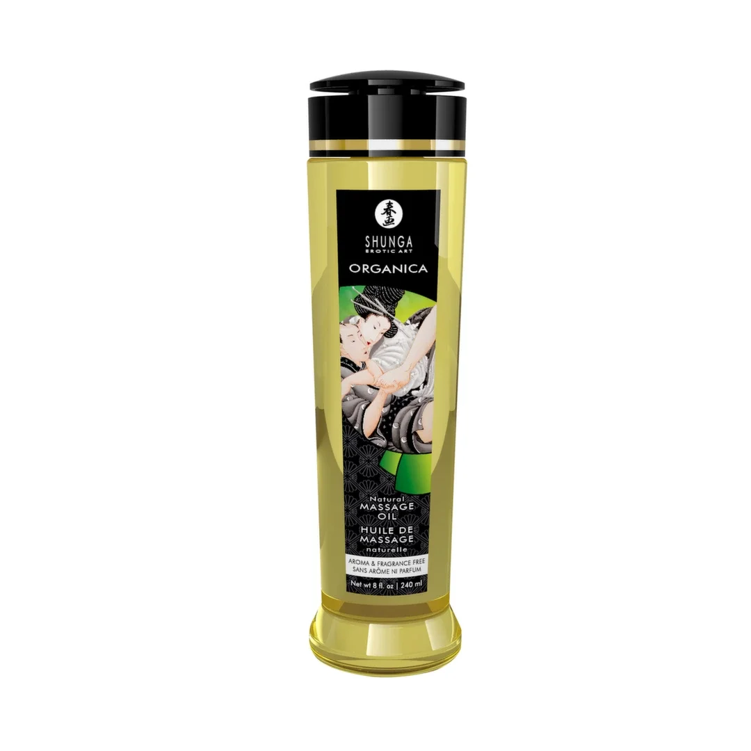 Shunga Organica Natural Olejek do masażu 240 ml, składniki organiczne