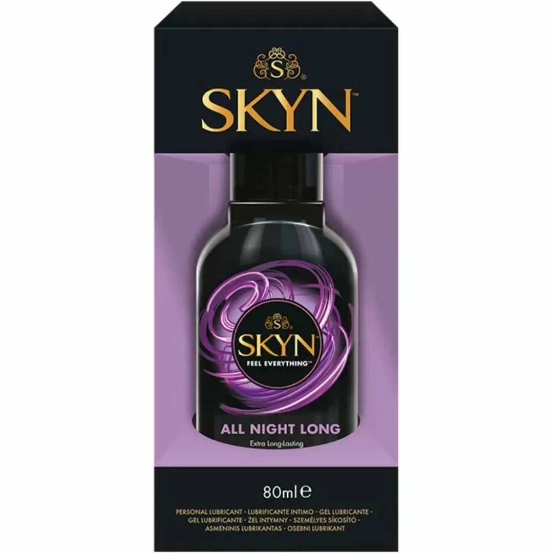 SKYN All Night silikonowy lubrykant bez zapachu 80 ml długotrwały