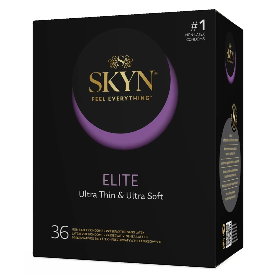 SKYN Elite 36 szt. prezerwatywy ultra cienkie nielateksowe wilgotne
