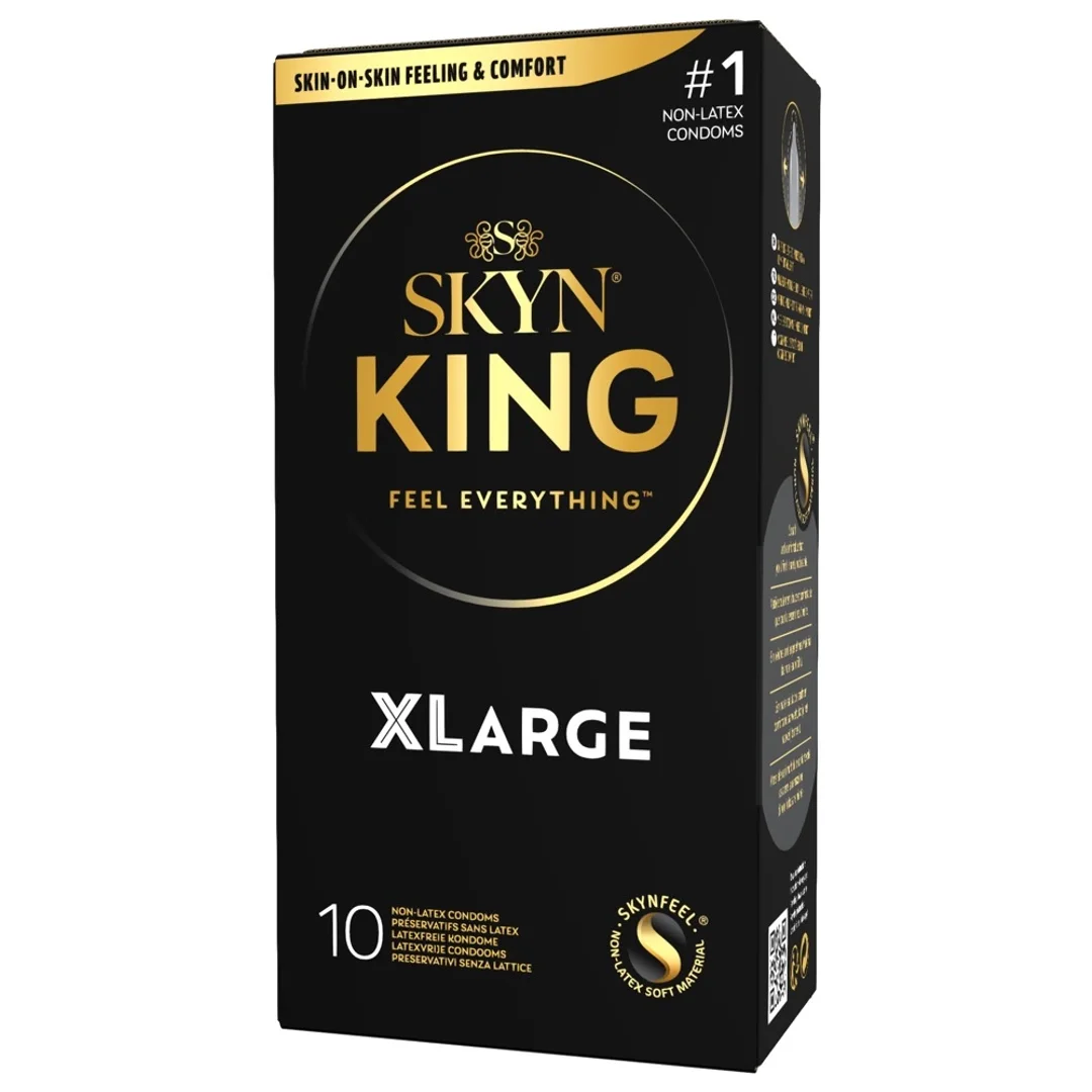 SKYN King Size prezerwatywy nielateksowe 190mm 10 szt. duży rozmiar
