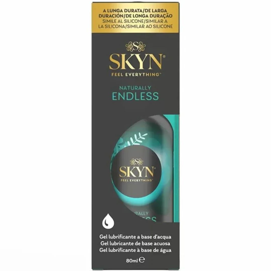 SKYN Naturalny Lubrykant na Bazie Wody 80 ml - Formuła Bezpieczna i Długotrwała