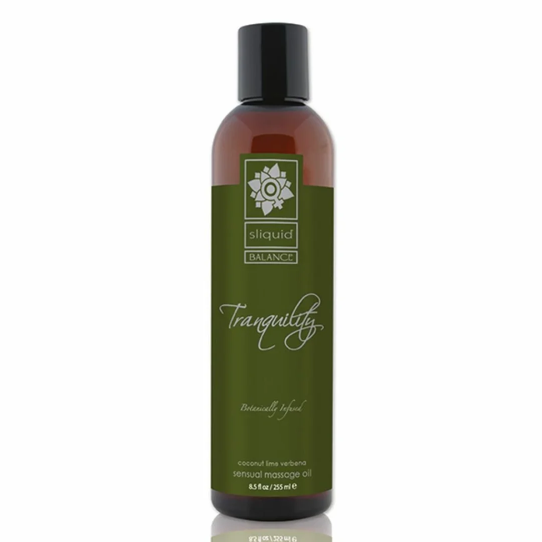 Sliquid Balance Tranquility Olejek do masażu kokos limonka 255ml