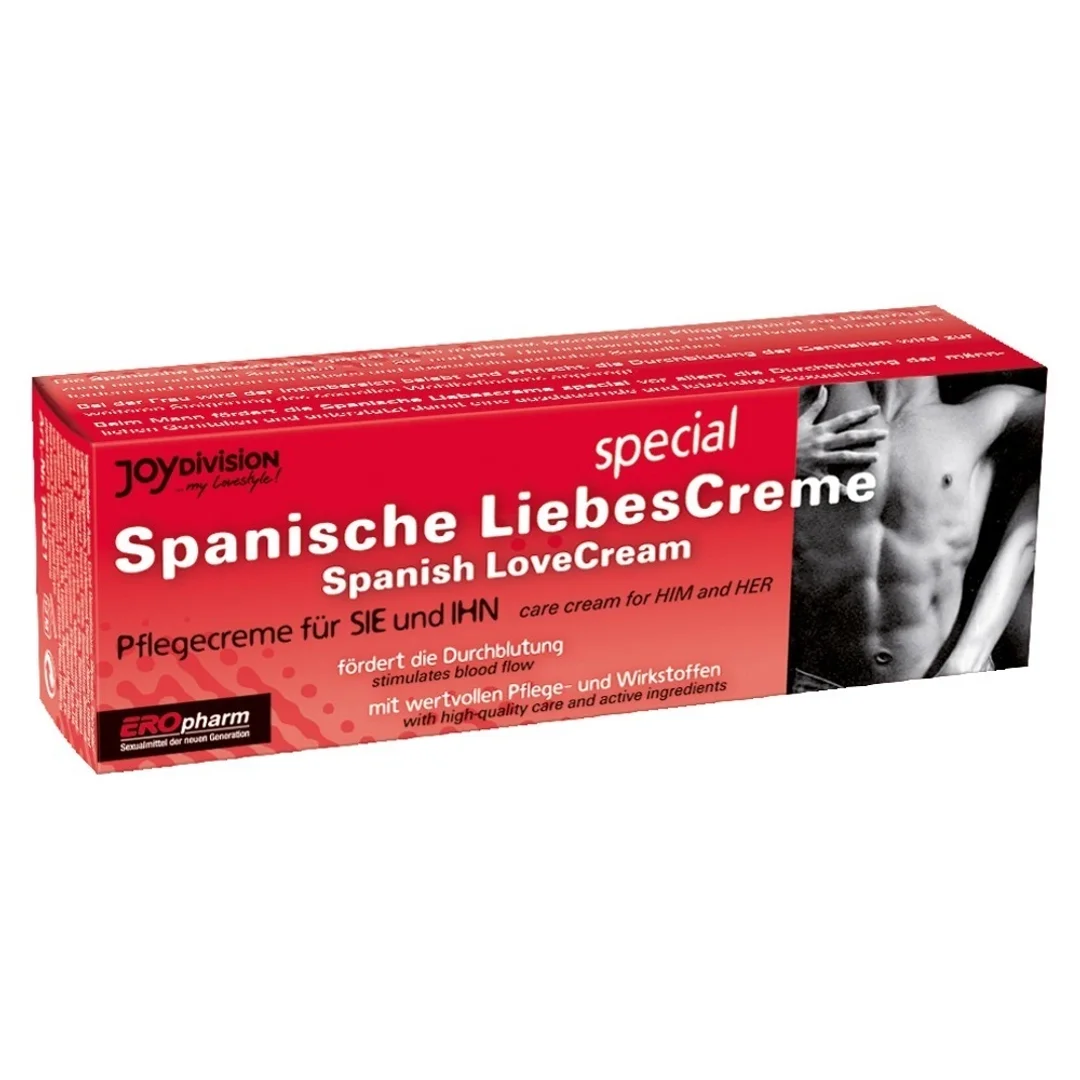Spanish Lovecream krem pielęgnacyjny 40ml do masażu intymnego