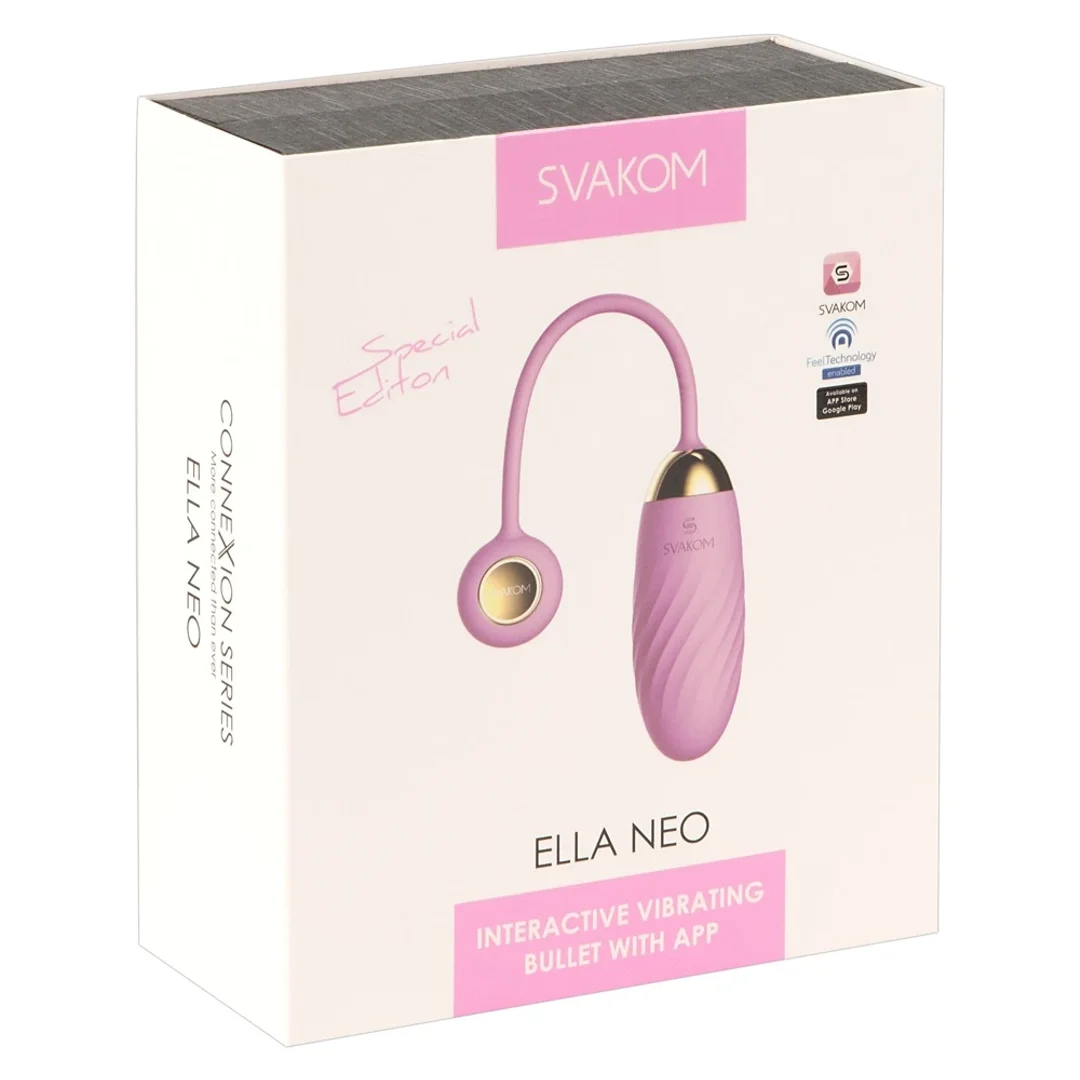 Svakom Ella Neo Pink - Interaktywna wibro-kula sterowana aplikacją