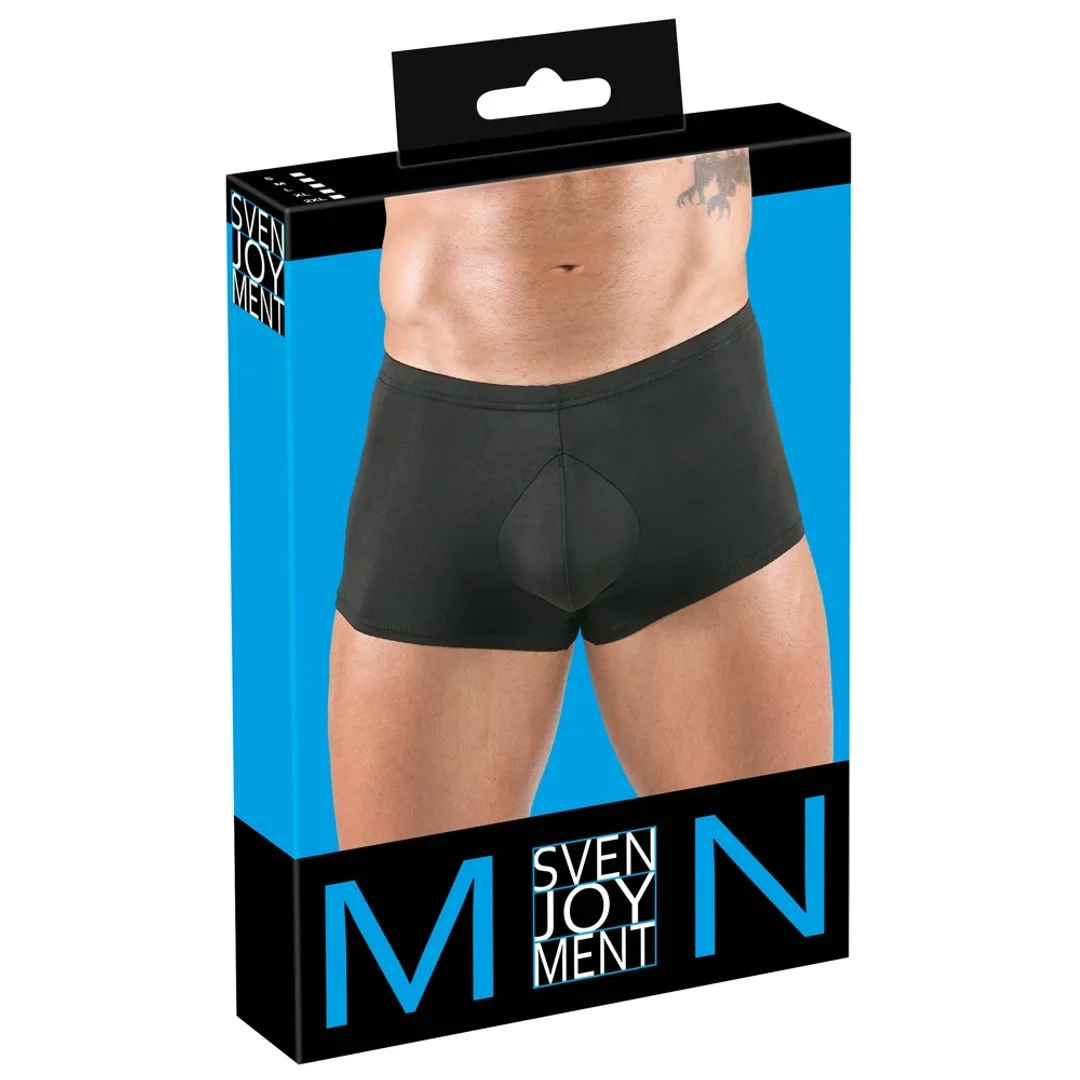 Svenjoyment Bokserki Męskie Obcisłe Mikrofibra Czarny XL