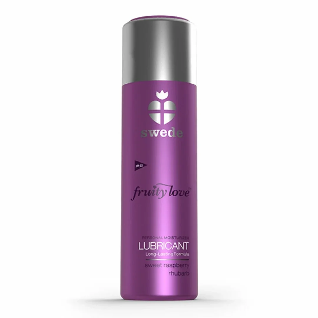 Swede Fruity Love Lubrykant Malina Rabarbar 100ml Naturalna Formuła