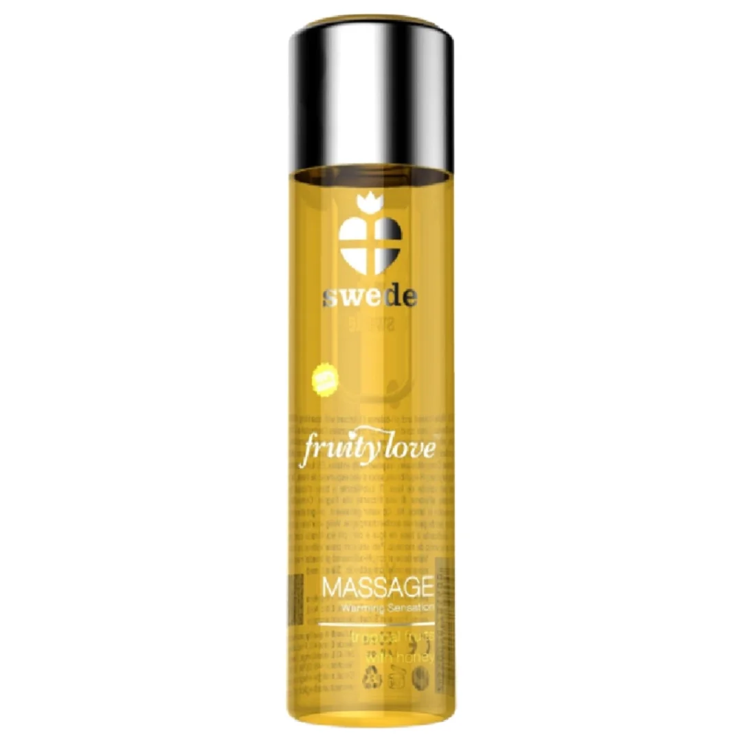 Swede Fruity Love Olejek do Masażu Tropikalne Owoce z Miodem 120ml Rozgrzewający