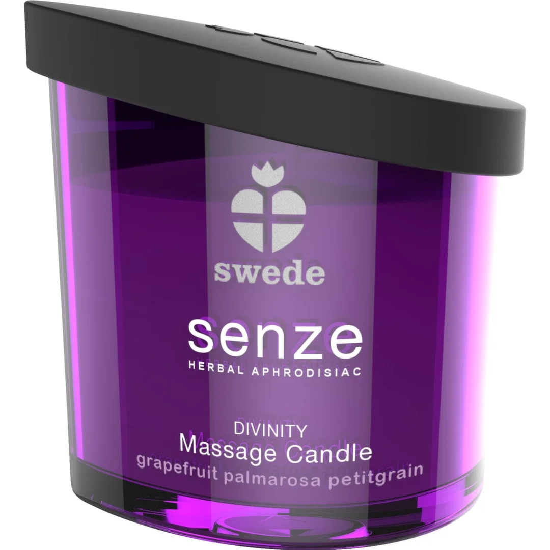 Swede Senze Divinity Świeca do masażu 50 ml - grejpfrut, palmarosa, pomarańcza