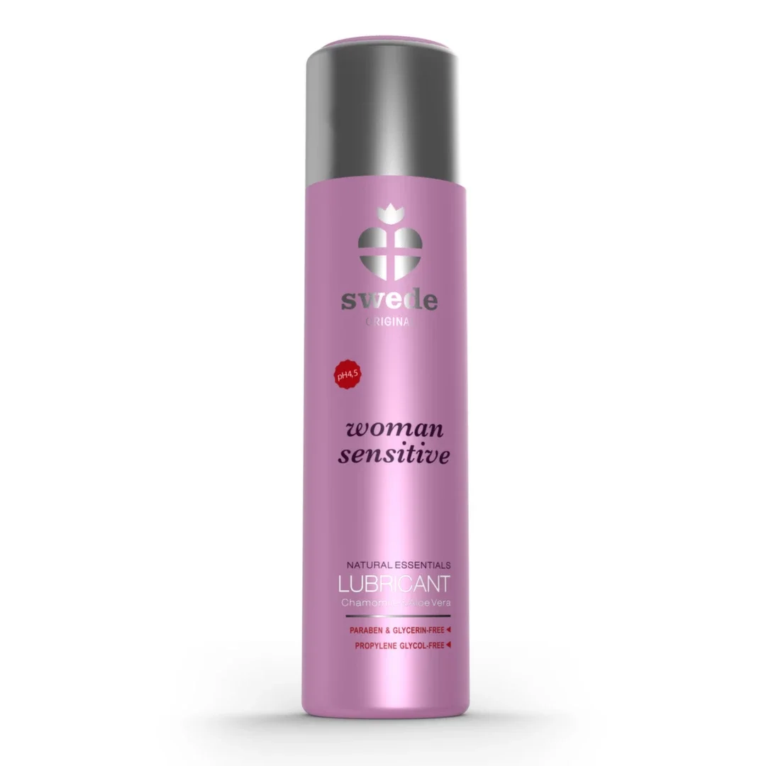 Swede Woman Sensitive 120ml żel intymny na bazie wody aloes len rumianek