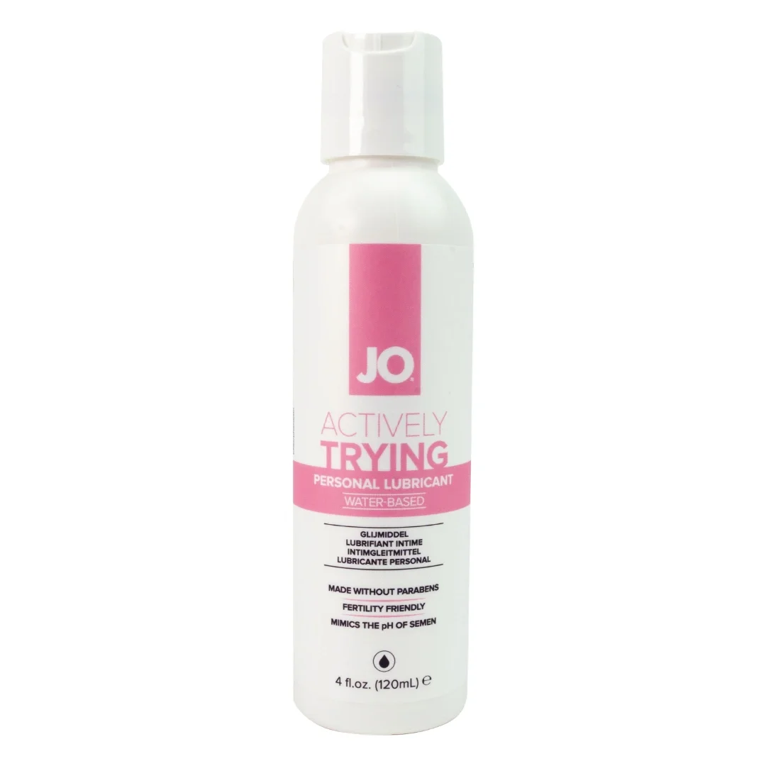 System JO Actively Trying Lubrykant wodny 120ml, wsparcie płodności